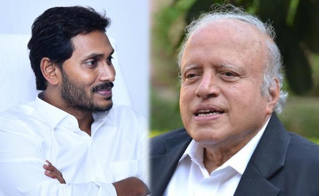 Image result for AP CM <a class='inner-topic-link' href='/search/topic?searchType=search&searchTerm=JAGAN' target='_blank' title='click here to read more about JAGAN'>jagan</a> with Agriculture Scientist MS Swaminathan