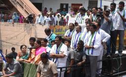 YS Vijayamma Gajapathinagaram Election campaign Photo Gallery - YSRCongress